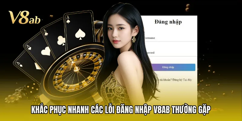 Khắc phục nhanh các lỗi đăng nhập V8AB thường gặp